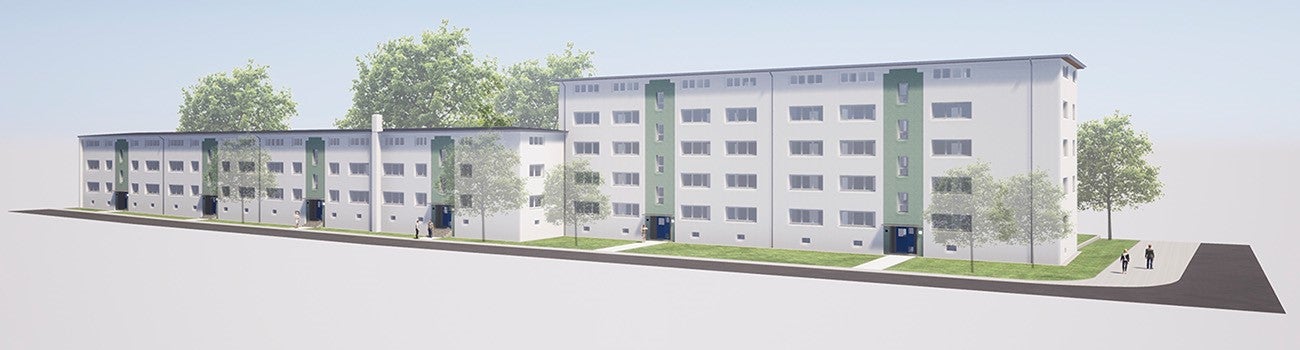 Modernisierungsobjekt Carl-von-Weinberg-Siedlung in Frankfurt am Main