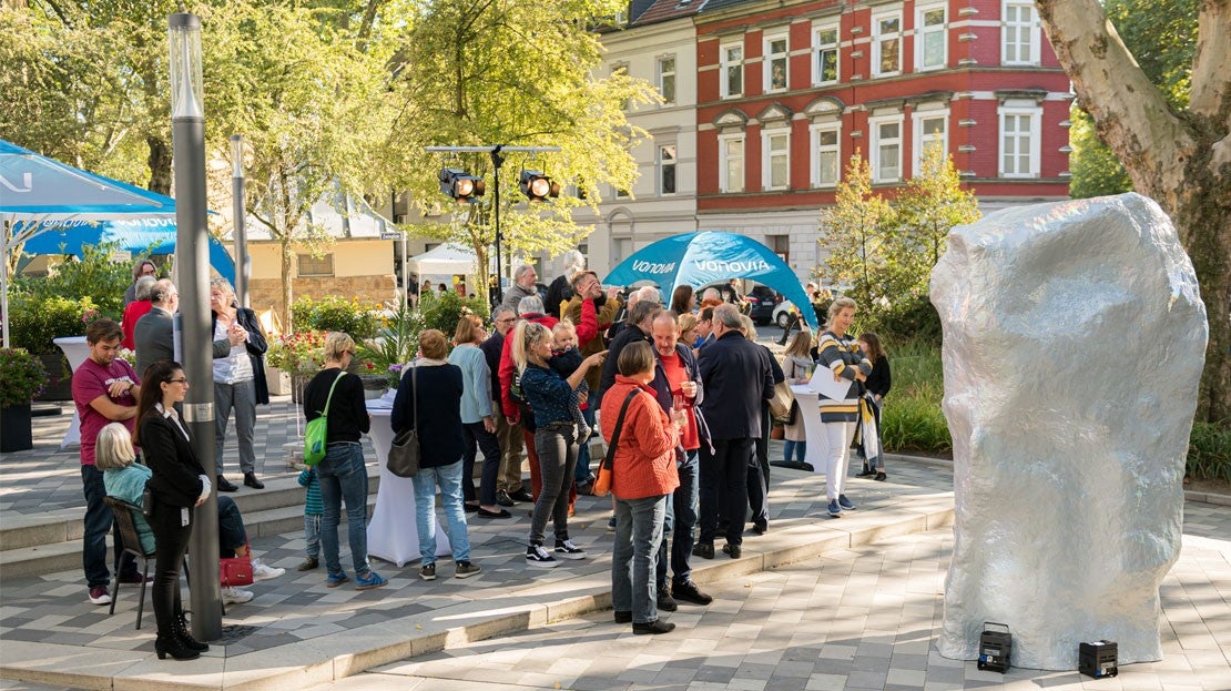 Menschen in Essen Eltingviertel